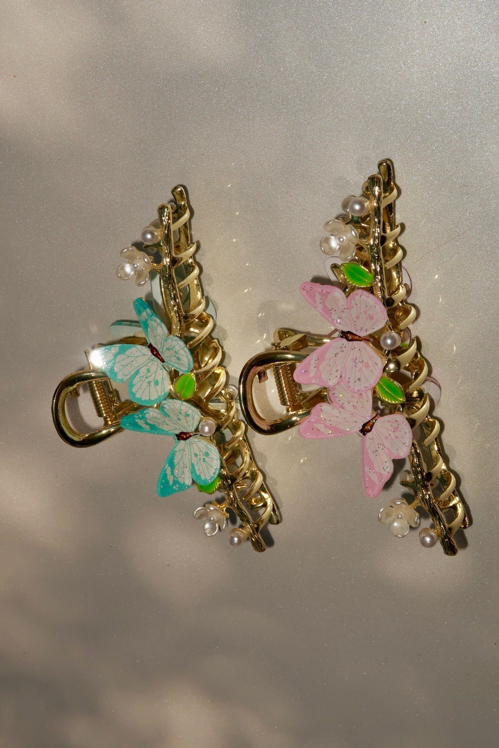 Butterfly Metal Hair Claw Clip