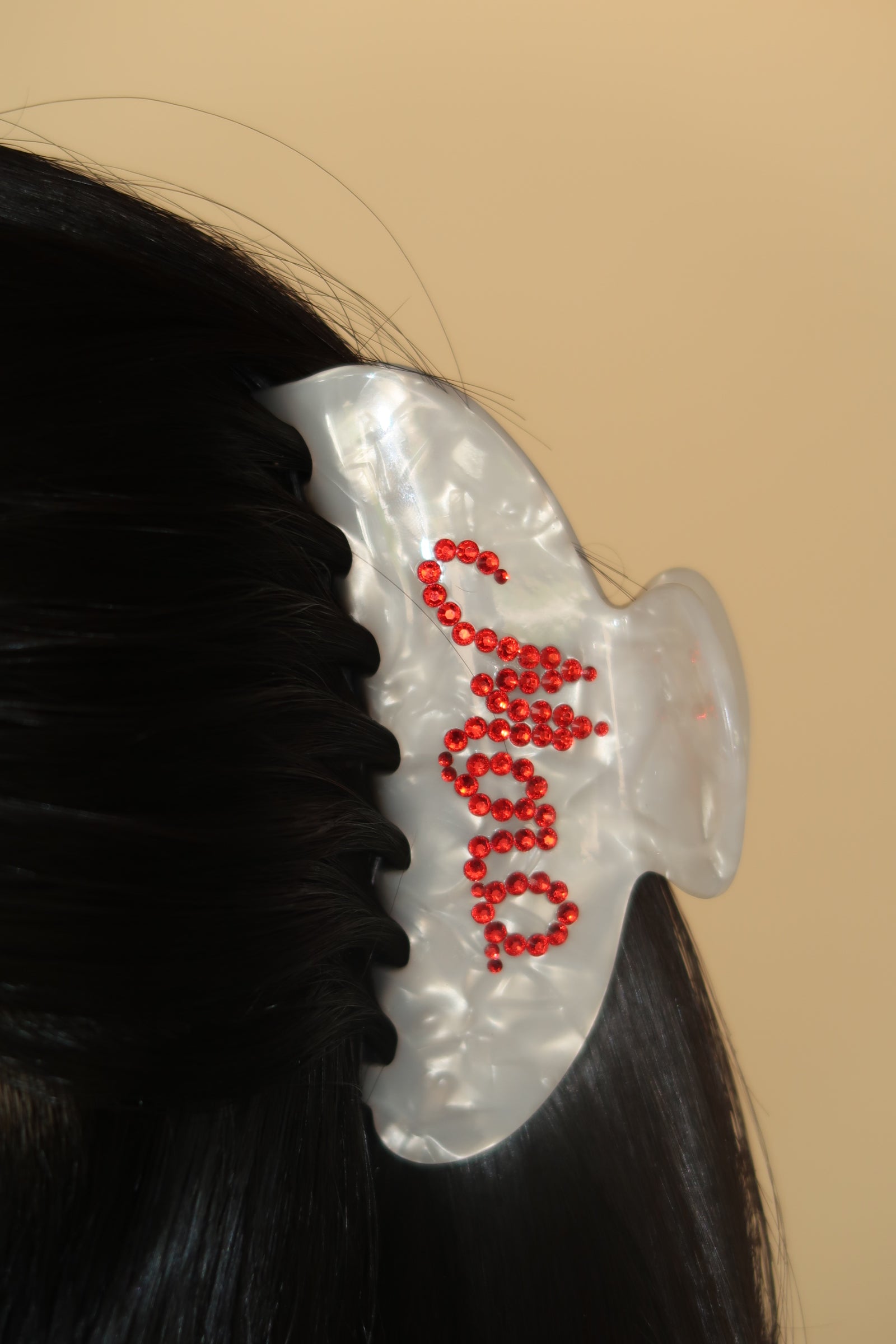 Customizable Hair Claw Clip