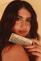 MORA Marble Texture Hair Comb