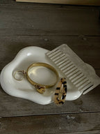 MORA Marble Texture Hair Comb